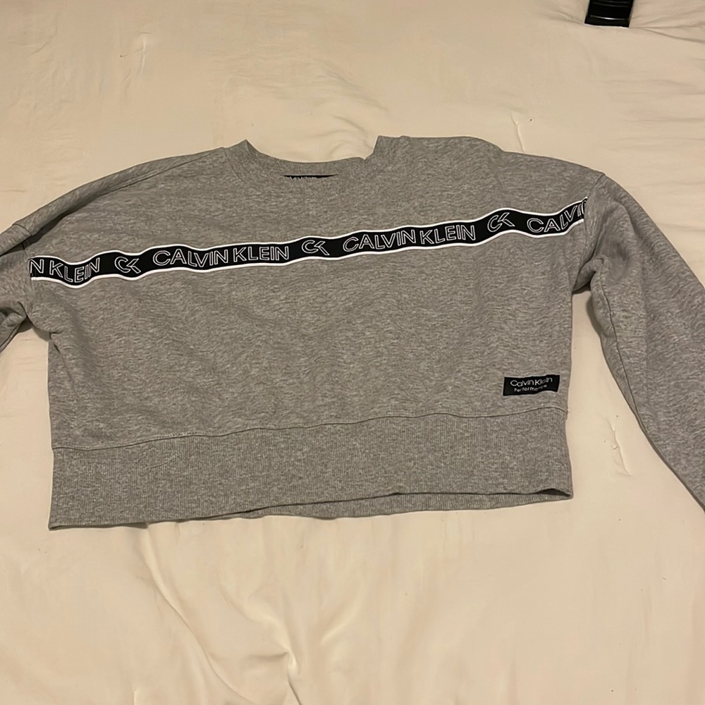 A Calvin Klein sweater